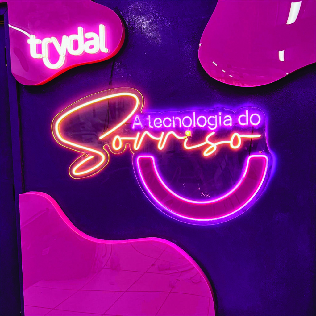 Letreiro led neon