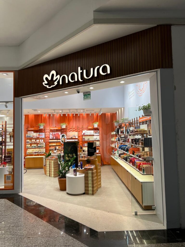 Letreiro luminoso em aço galvanizado